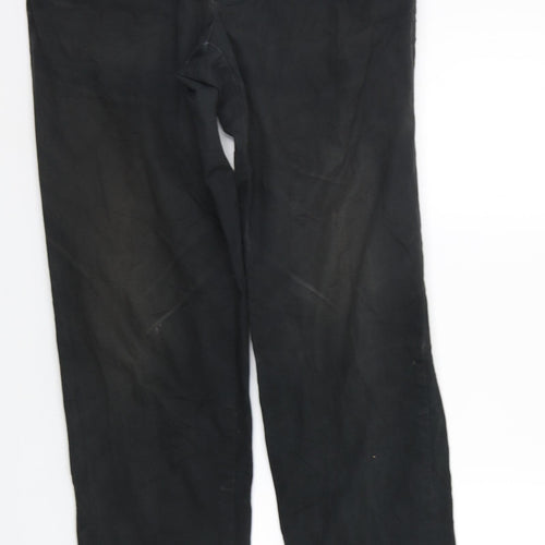 Marks and Spencer Mens Black   Trousers  Size 32 in L33 in