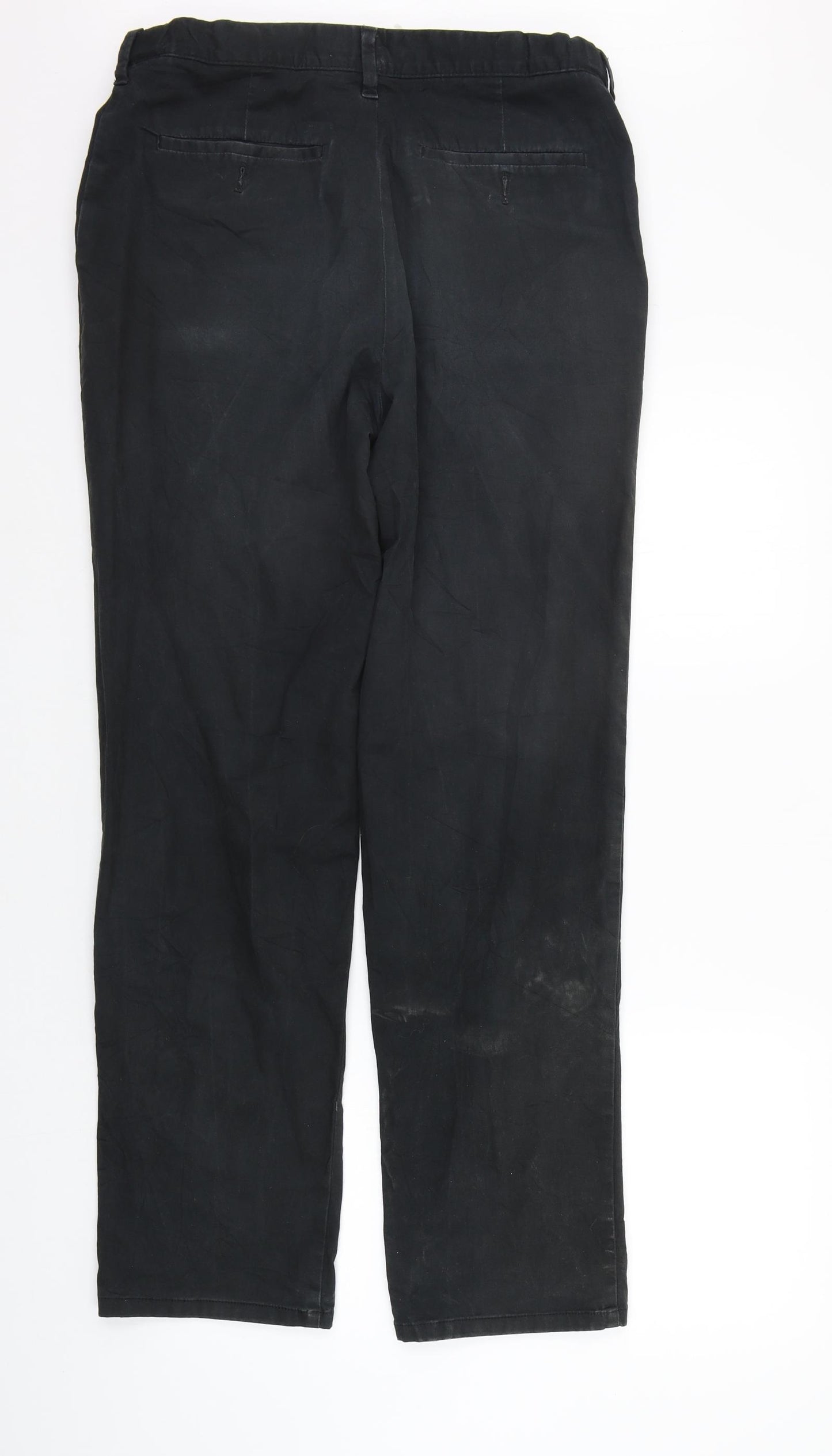 Marks and Spencer Mens Black   Trousers  Size 32 in L33 in