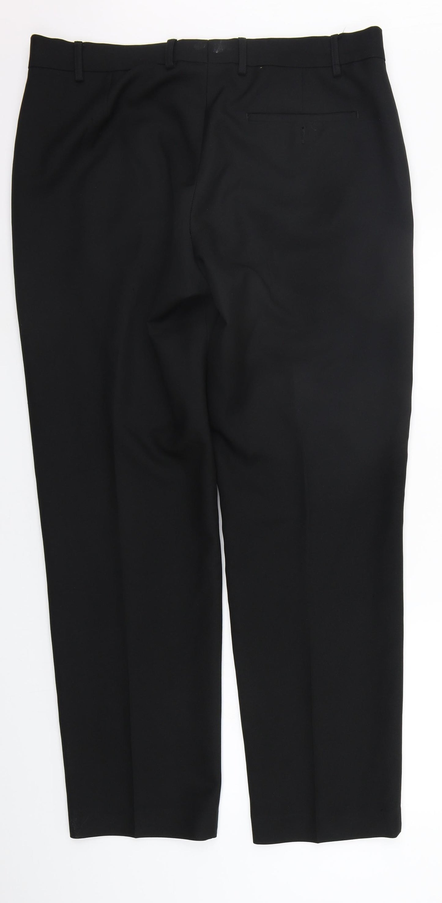 F&F Mens Black   Trousers  Size 38 in L33 in