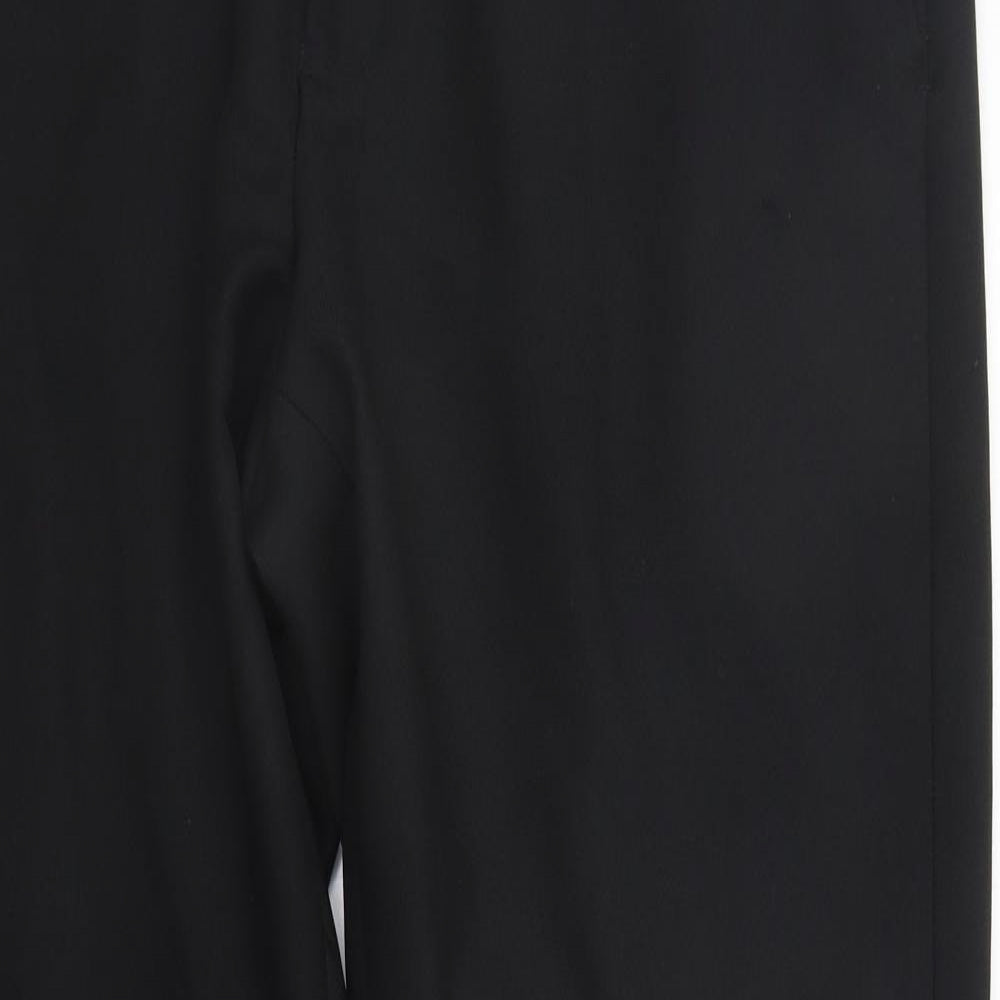 F&F Mens Black   Trousers  Size 38 in L33 in