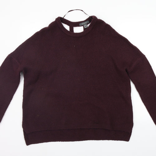 Primark Womens Purple   Pullover Jumper Size M