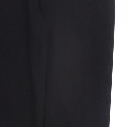 deniem co Womens Black   Jegging Trousers Size 10 L28 in