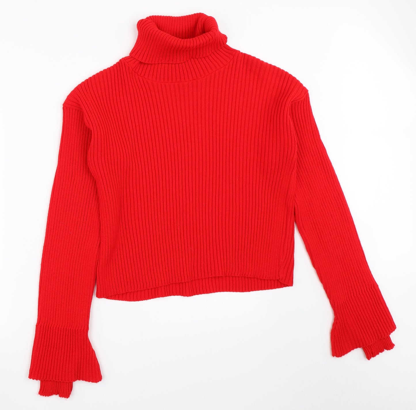 Lasula Womens Red   Pullover Jumper Size M