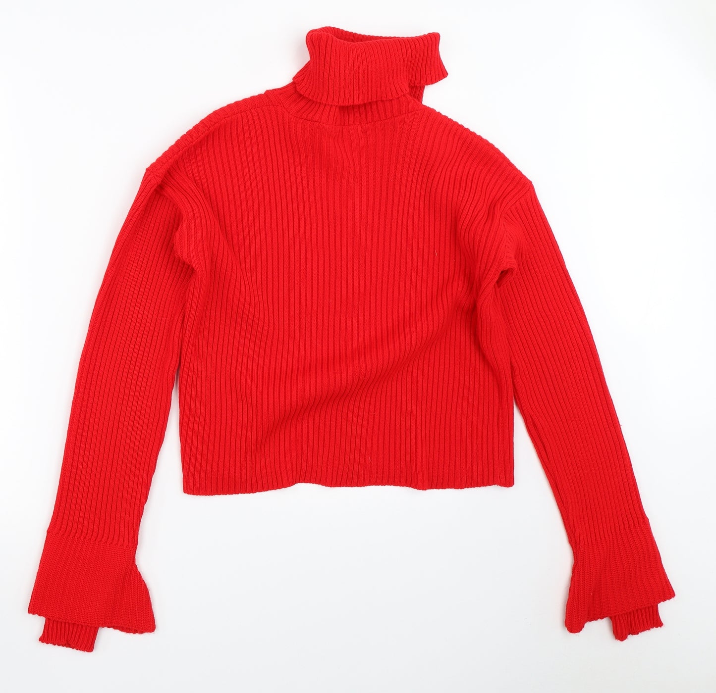 Lasula Womens Red   Pullover Jumper Size M