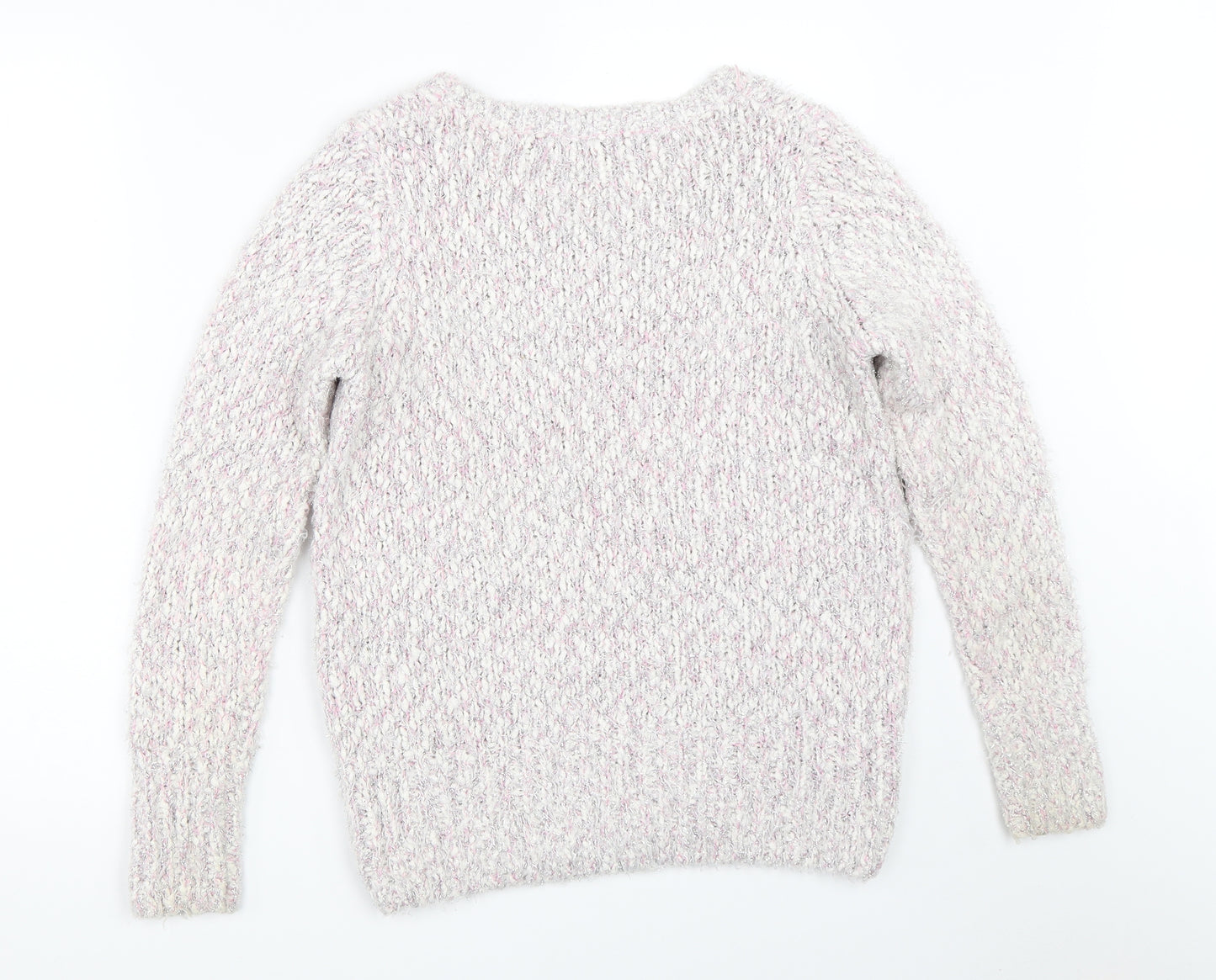 Isle Womens Pink   Pullover Jumper Size S