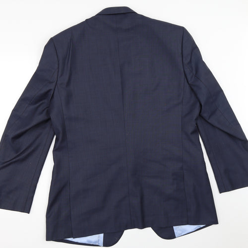 Aspen & Court Mens Blue   Jacket Blazer Size 44