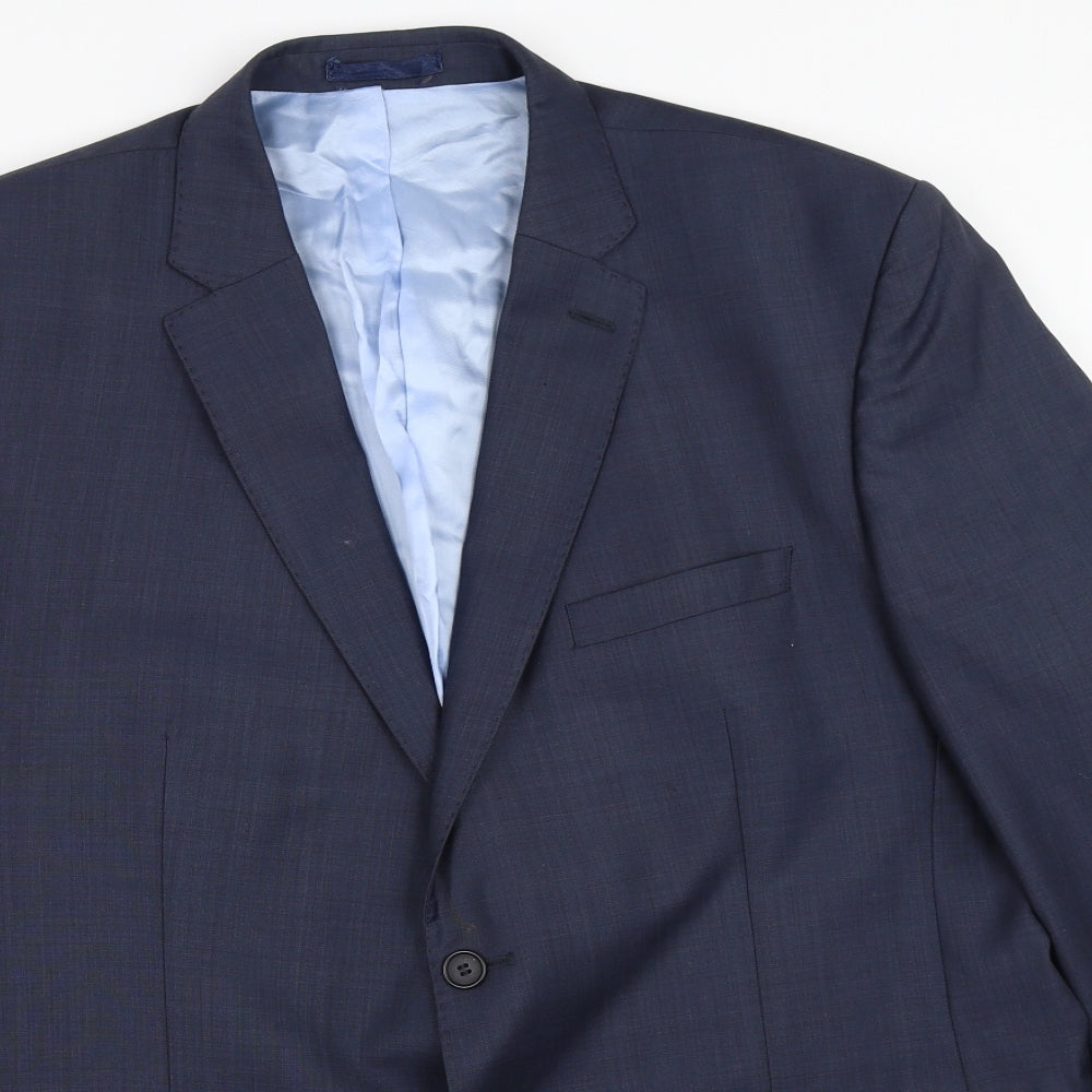 Aspen & Court Mens Blue   Jacket Blazer Size 44