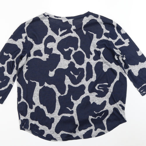 BASSINI Womens Blue   Pullover Jumper Size 12