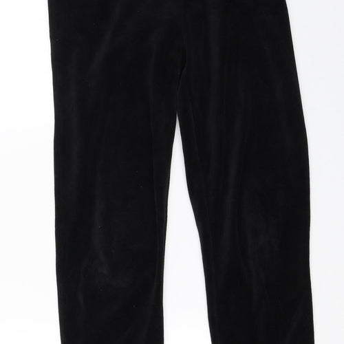 Falmer Womens Black   Capri Trousers Size 10 L29 in