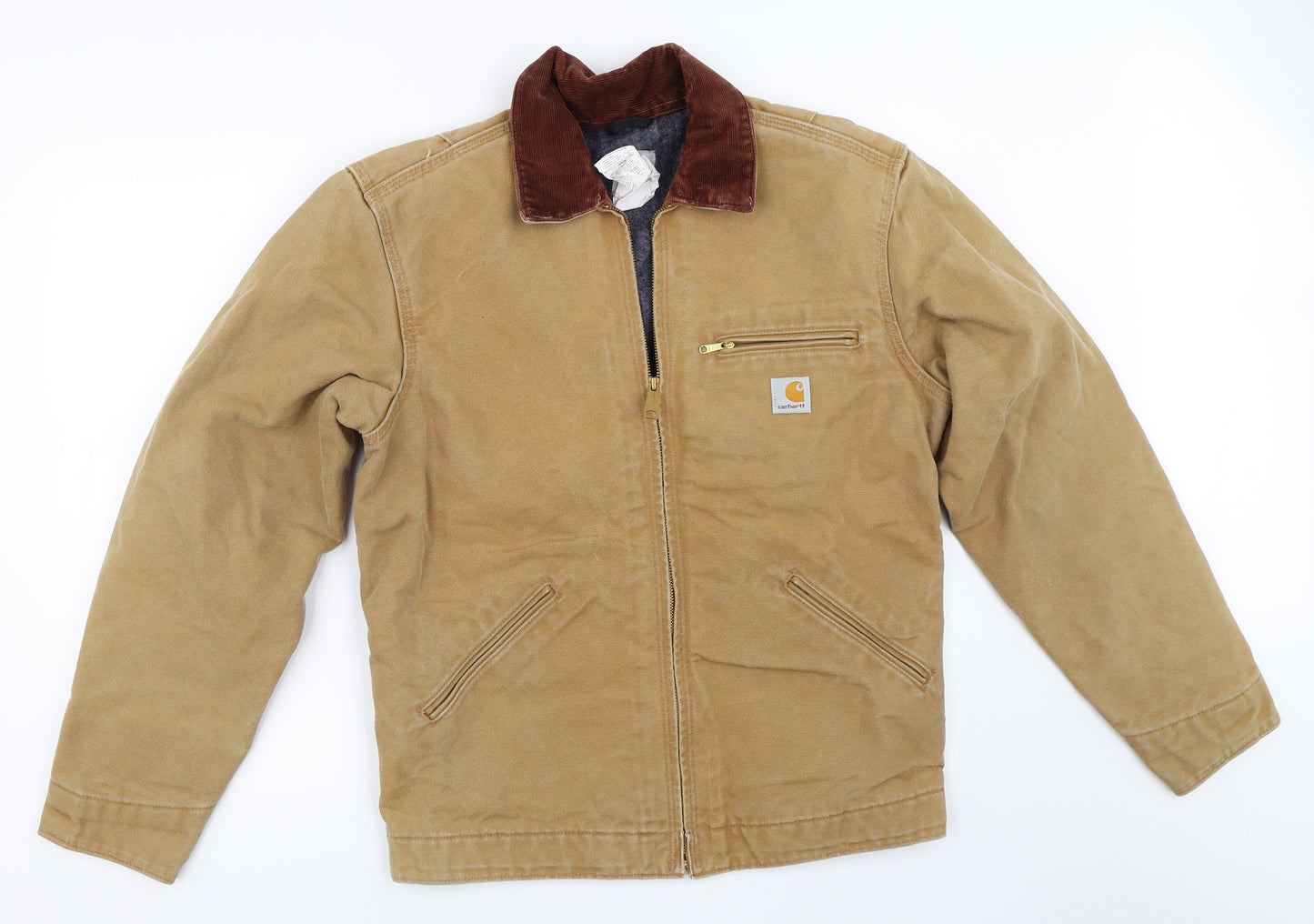 Carhartt Mens Beige   Jacket Coat Size M