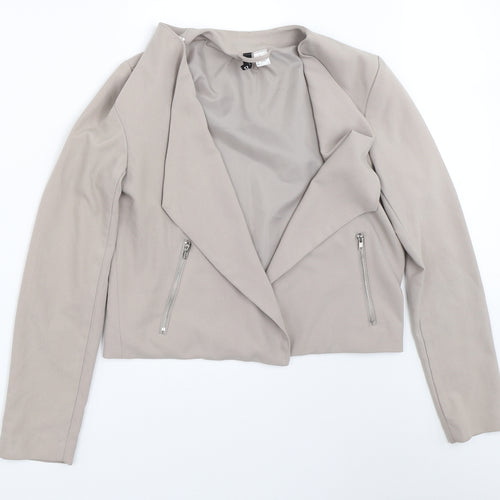 H&M Womens Beige   Jacket  Size 38