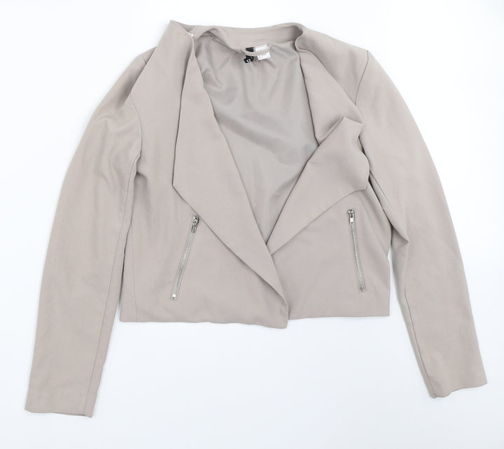 H&M Womens Beige Jacket Size 38