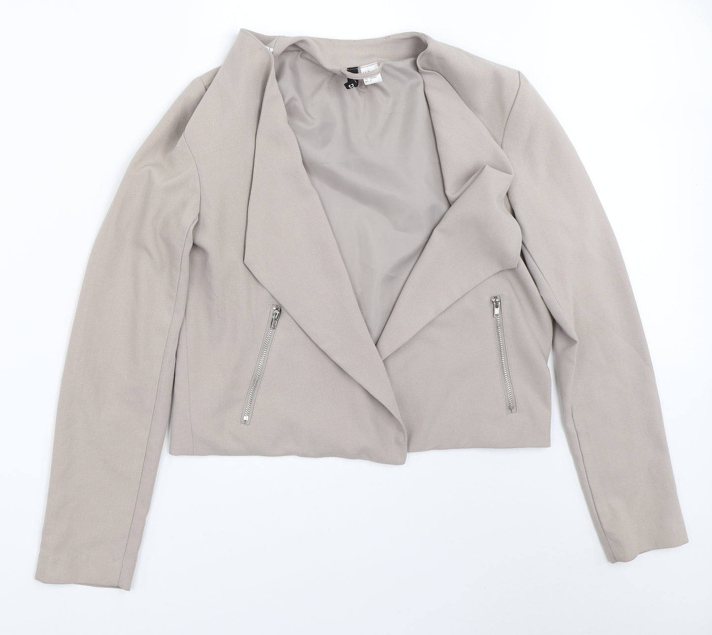 H&M Womens Beige   Jacket  Size 38