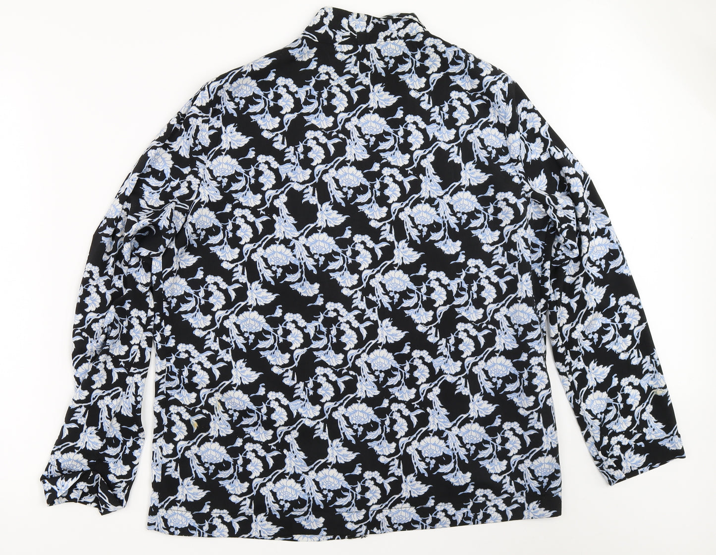 Select Womens Black Floral  Jacket  Size 14