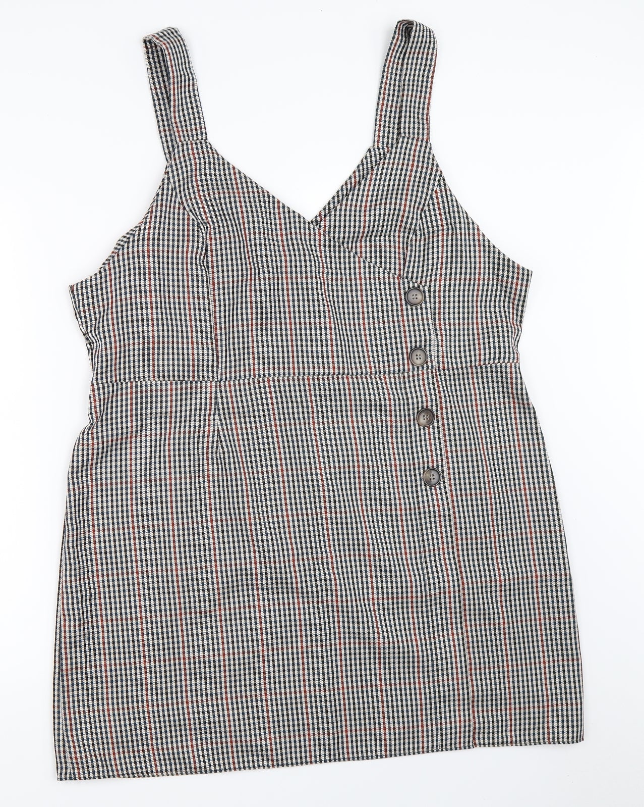 Primark Womens Beige   Pinafore/Dungaree Dress  Size 20