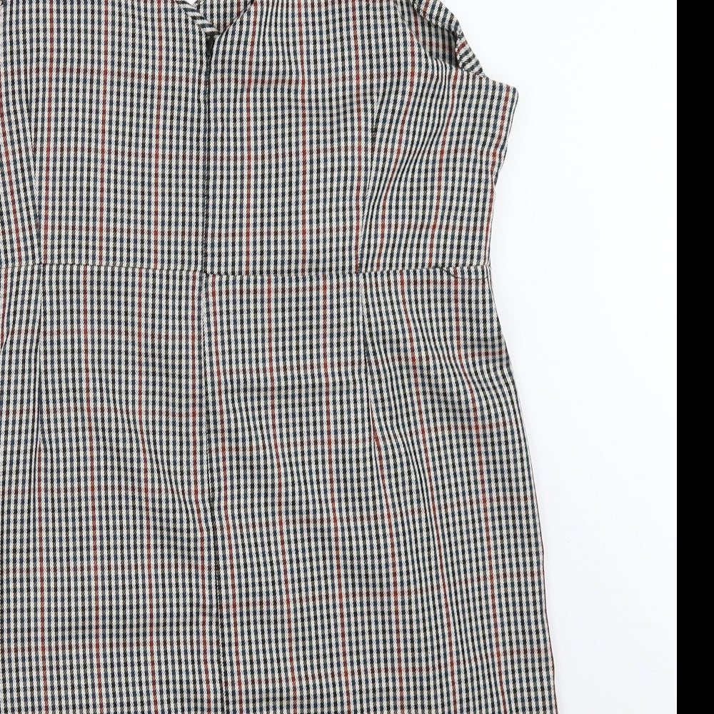 Primark Womens Beige   Pinafore/Dungaree Dress  Size 20