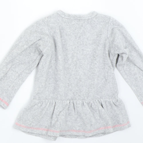 Lupilu Girls Grey   Pullover Jumper Size 12-18 Months