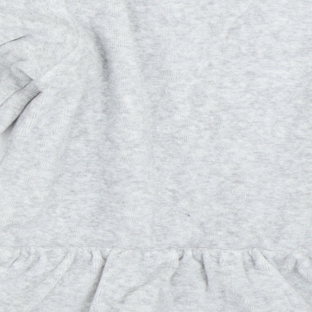 Lupilu Girls Grey   Pullover Jumper Size 12-18 Months