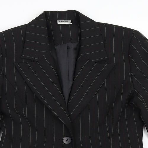 Select Womens Black   Jacket Blazer Size 10