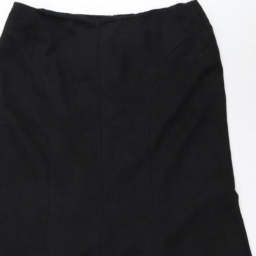 F&F Womens Black   Flare Skirt Size 16