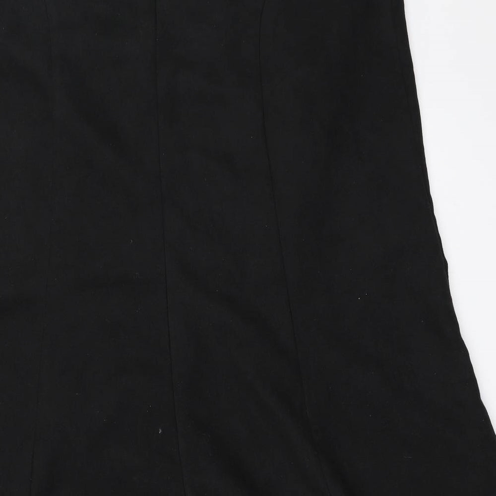 F&F Womens Black   Flare Skirt Size 16