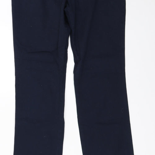 Dorothy Perkins Womens Blue   Trousers  Size 10 L31 in
