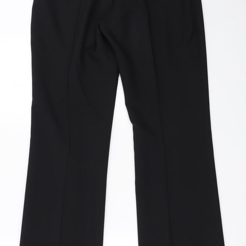 NL Collection Womens Black   Trousers  Size 12 L31.5 in