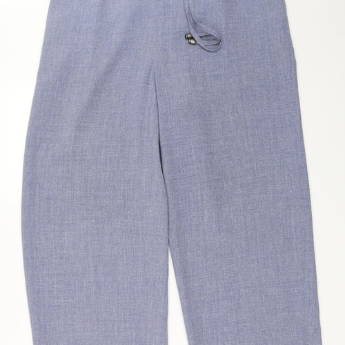 Platinum Womens Blue   Trousers  Size 14 L27 in