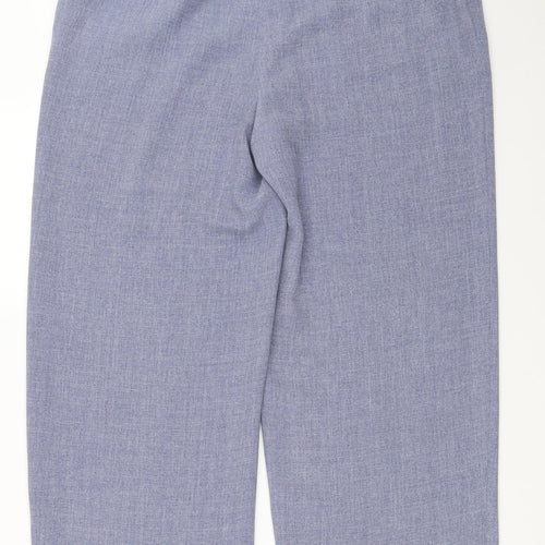 Platinum Womens Blue   Trousers  Size 14 L27 in