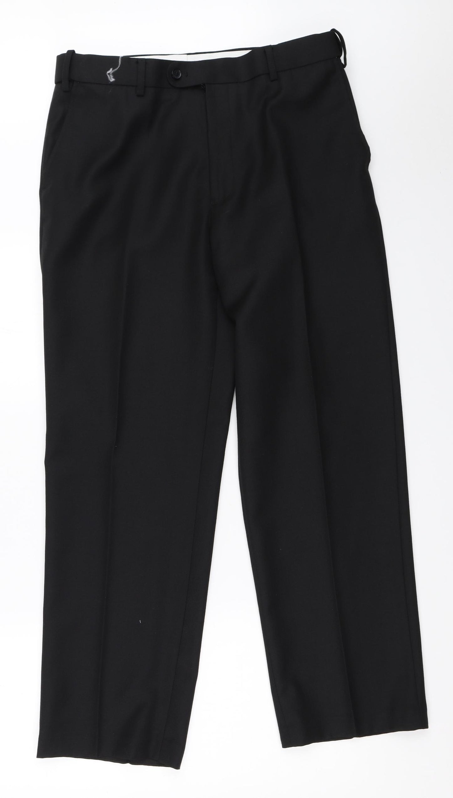 Skopes Mens Black   Trousers  Size 36 in L29 in