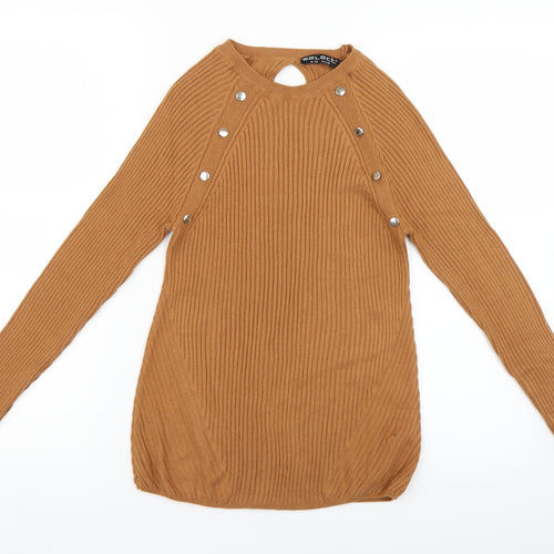 Select Womens Orange   Pullover Jumper Size 12