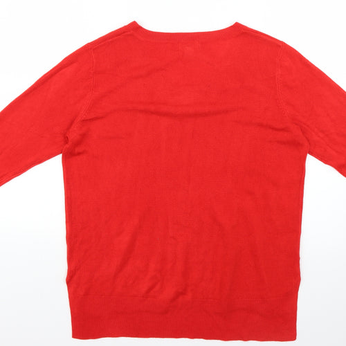 Primark Womens Red   Pullover Jumper Size 12
