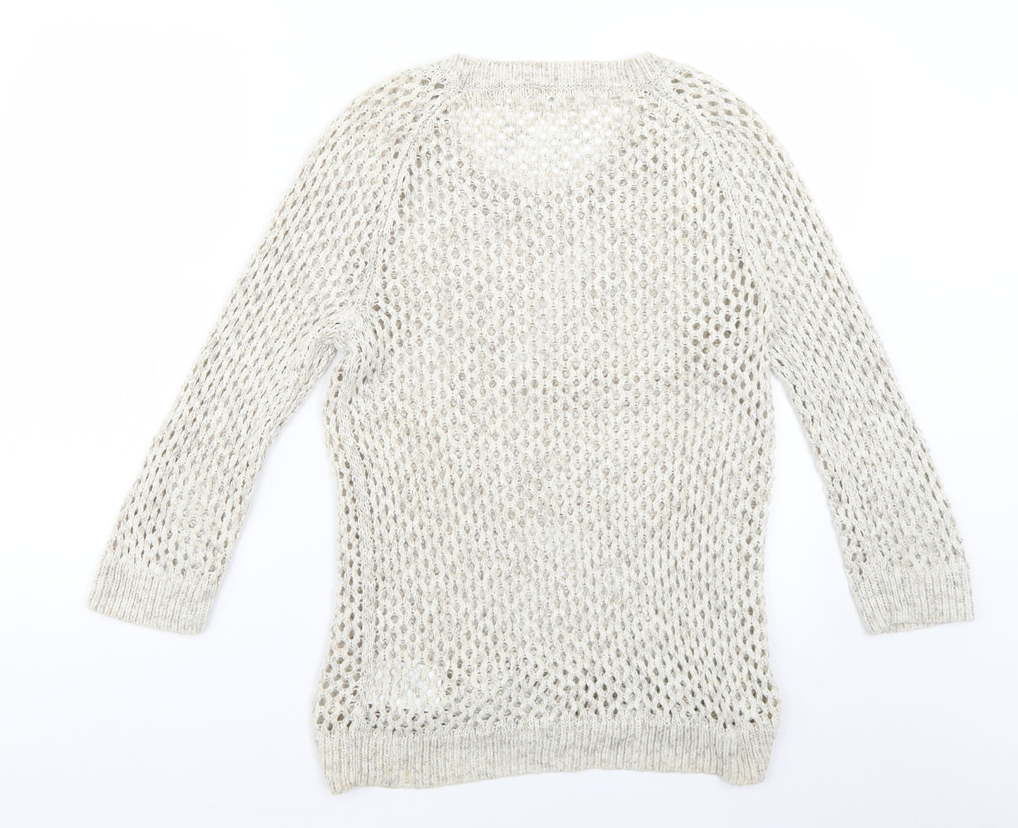 Gap Womens Beige  Knit Pullover Jumper Size L