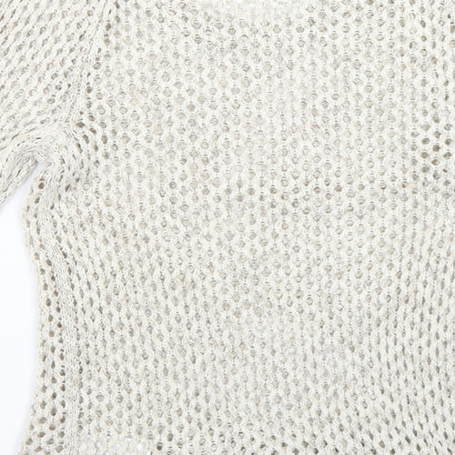 Gap Womens Beige  Knit Pullover Jumper Size L