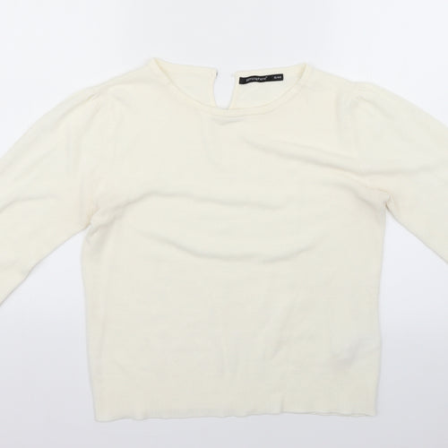 Atmosphere Womens White   Pullover Jumper Size 16
