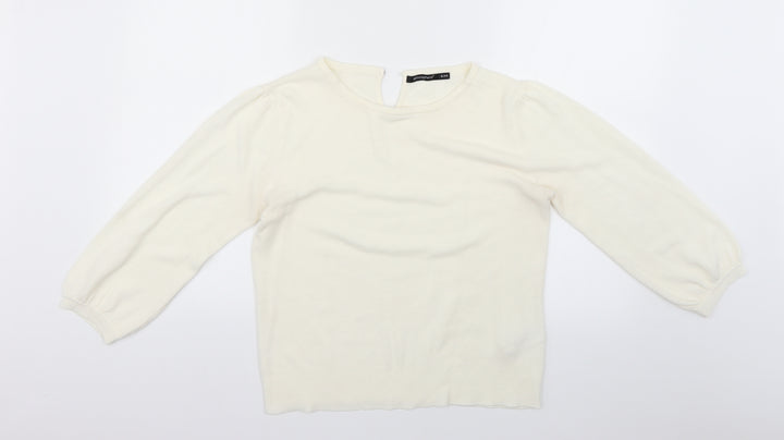 Atmosphere Womens White   Pullover Jumper Size 16