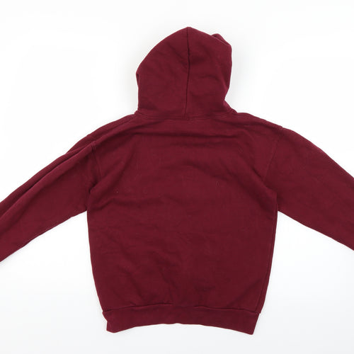 Stars Boys Red   Pullover Hoodie Size L
