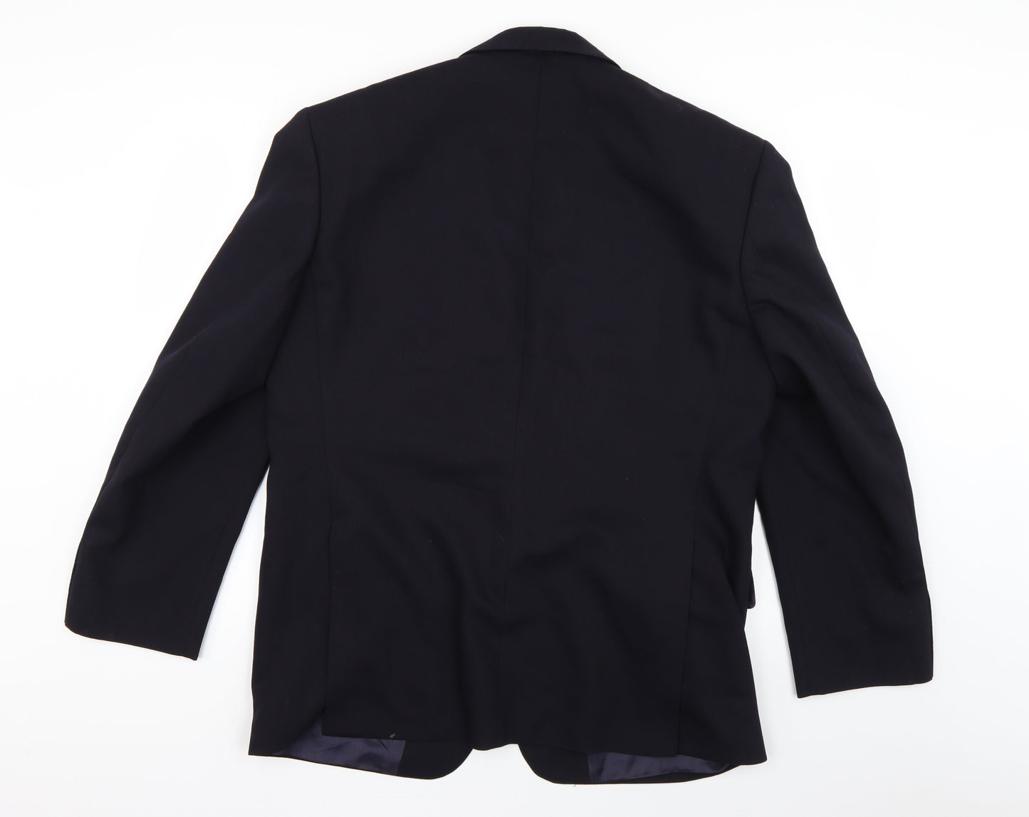 Preworn Mens Blue   Jacket Suit Jacket Size 36
