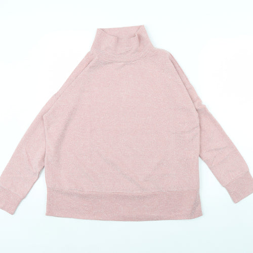 M&Co Womens Pink   Pullover Jumper Size 10
