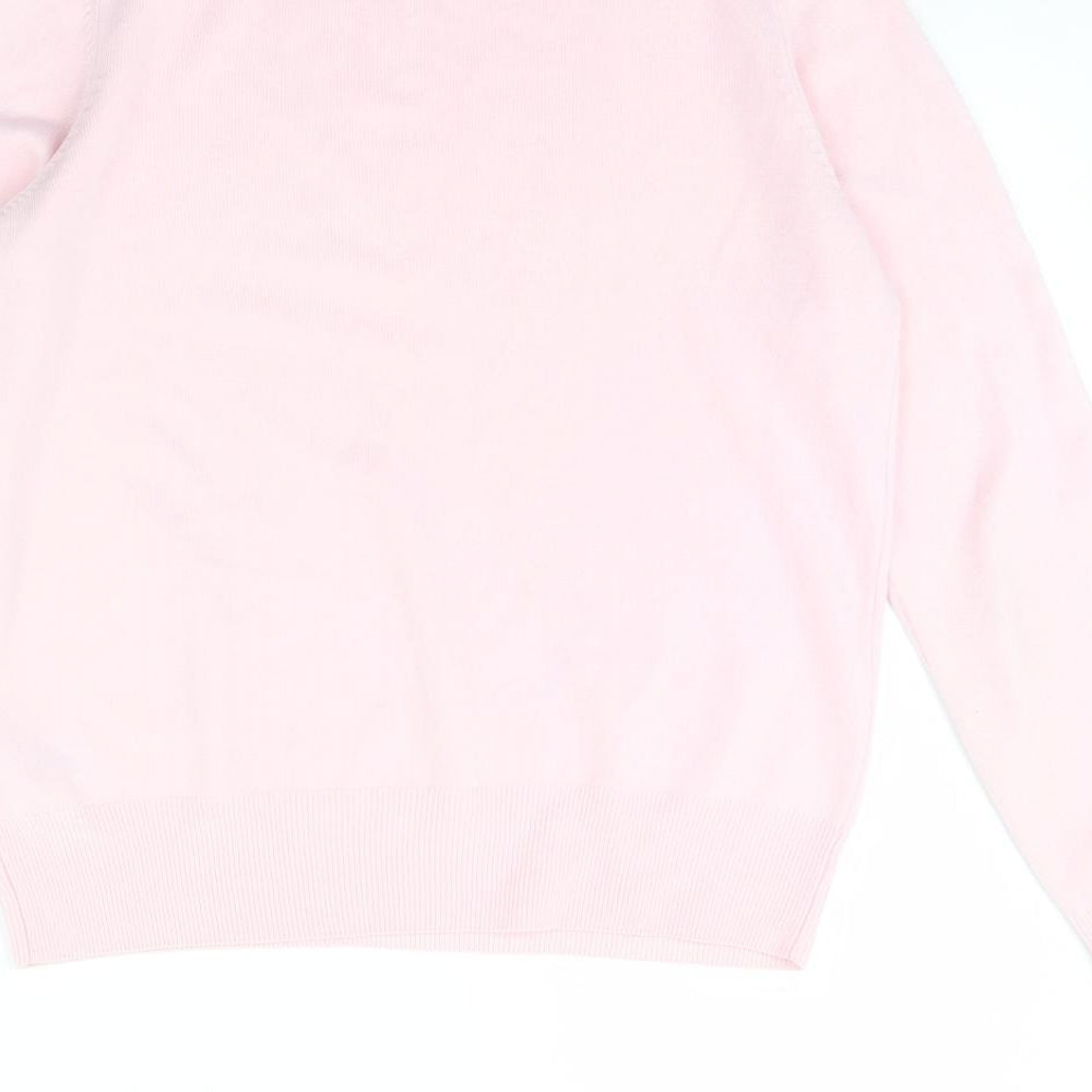 m&s Womens Pink   Pullover Jumper Size 12