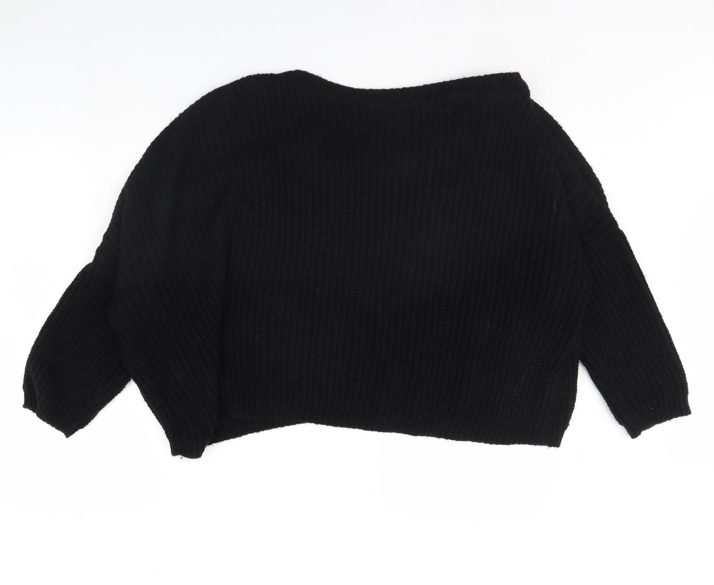 Girl In Mind Womens Black   Pullover Jumper Size M