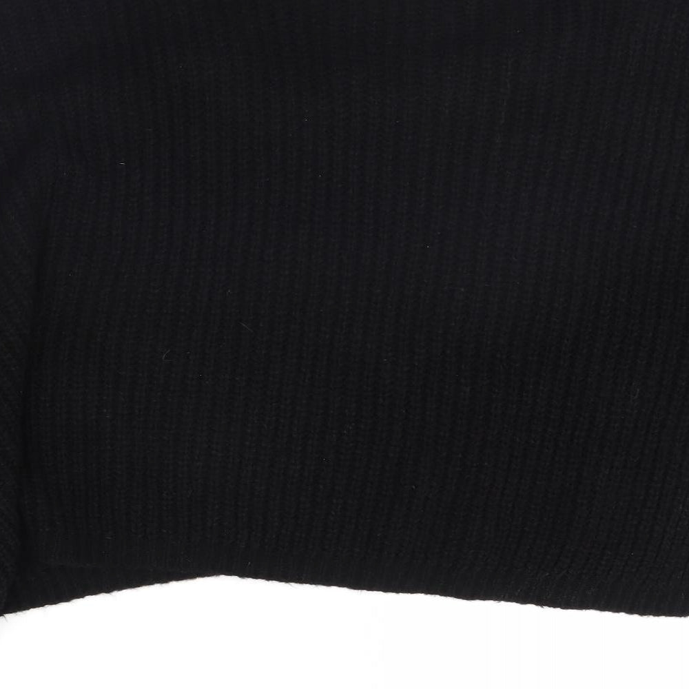 Girl In Mind Womens Black   Pullover Jumper Size M