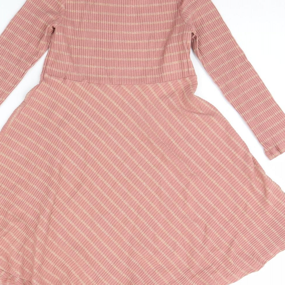 TU Girls Pink   Fit & Flare  Size 6 Years