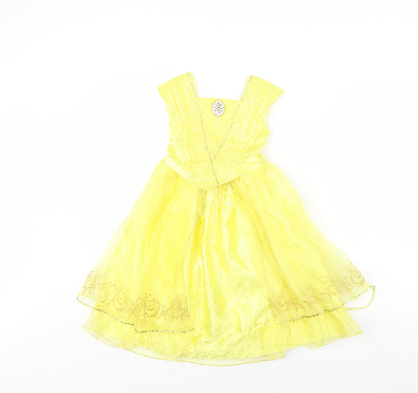 Disney Girls Yellow   Fit & Flare  Size 2 Years  - DISNEY Fancy dress