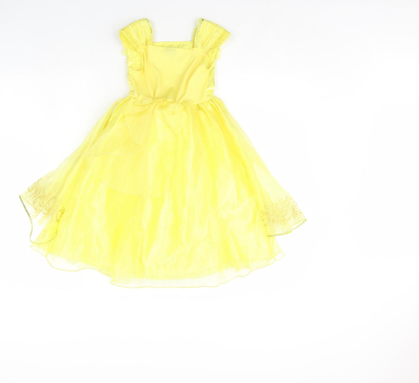 Disney Girls Yellow   Fit & Flare  Size 2 Years  - DISNEY Fancy dress