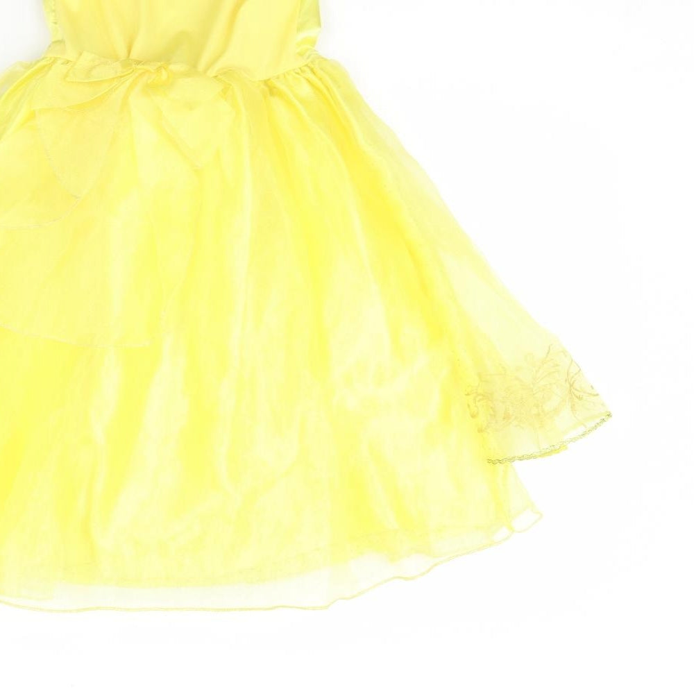 Disney Girls Yellow   Fit & Flare  Size 2 Years  - DISNEY Fancy dress