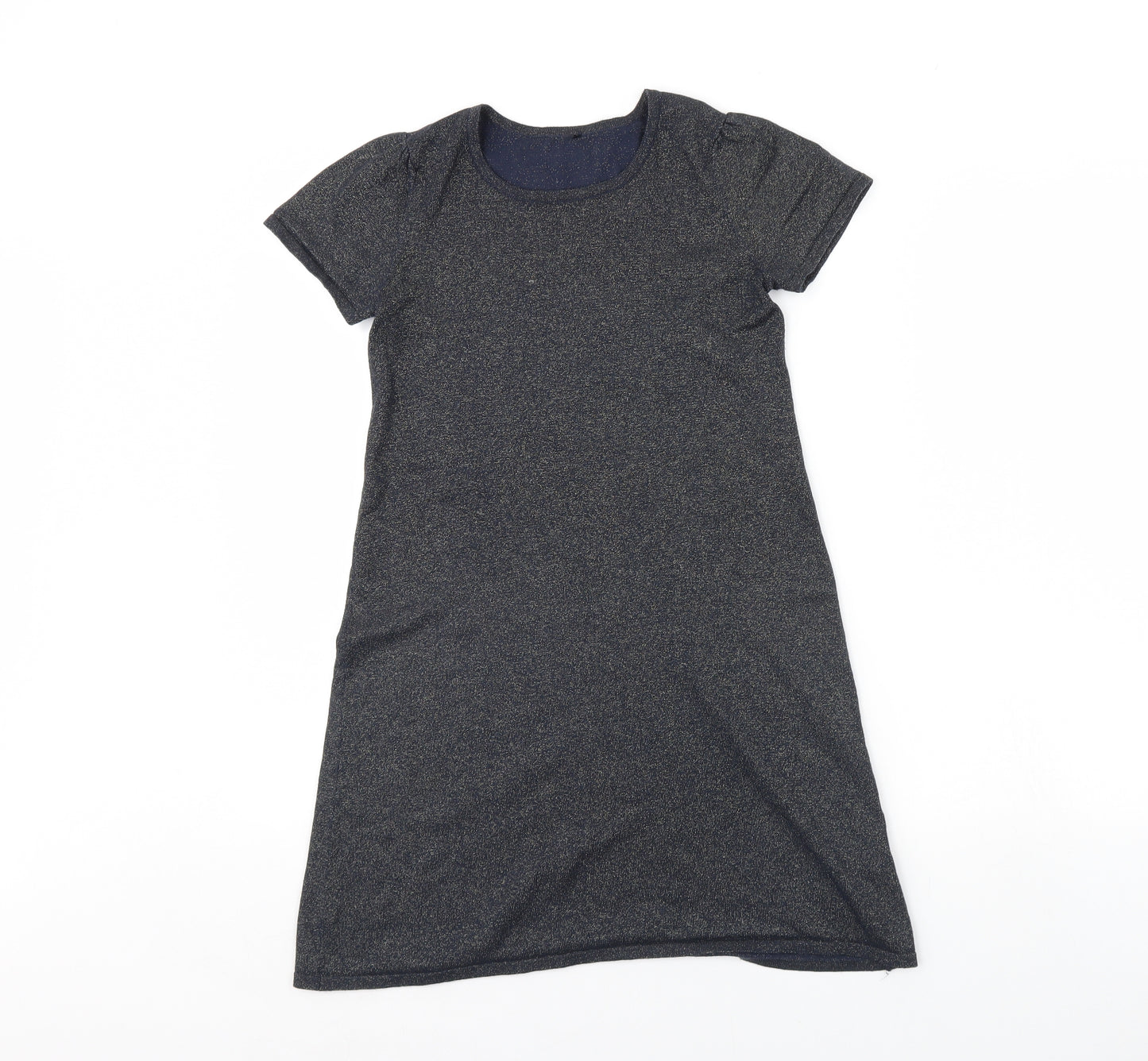 Lily & Dan Girls Blue   Fit & Flare  Size 9 Years