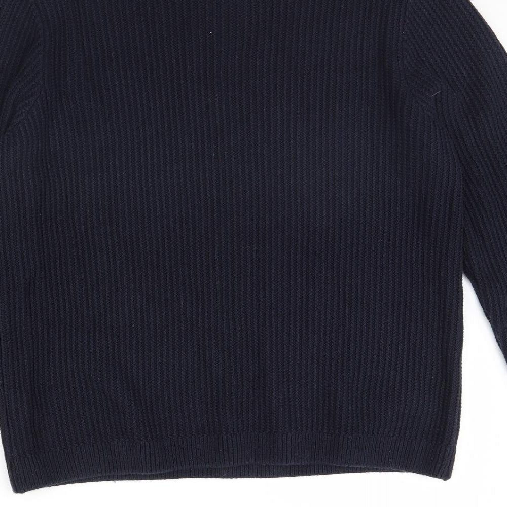 Topman Mens Blue   Pullover Jumper Size M