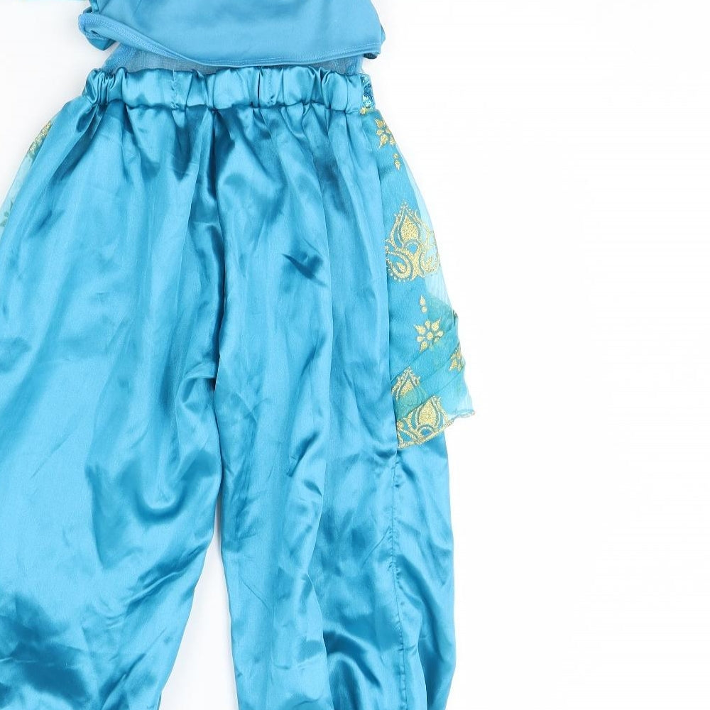 m&s Girls Blue   Jumpsuit One-Piece Size 3 Years  - fancy dress princess jasmine