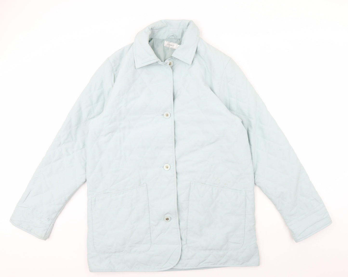 Classic Womens Green   Jacket Coat Size 16